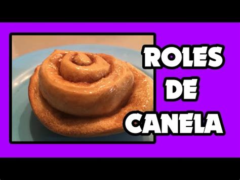 Como Hacer Roles De Canela Glaseados Youtube