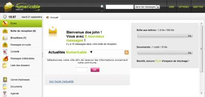 L E Mail Et La Messagerie Chez Numericable
