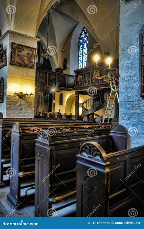 The Ancient Church of the Holy Spirit Interior Editorial Stock Image ...