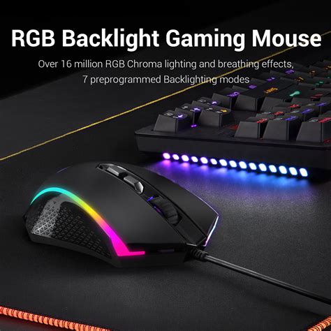 Combo Redragon Teclado Y Mouse Para Juegos S Rgb Led Retroiluminado