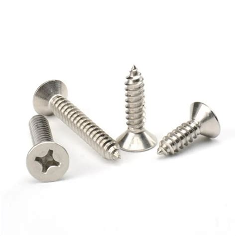 Pcs Lot Ka Countersunk Head Phillips Self Tapping Screw Steel