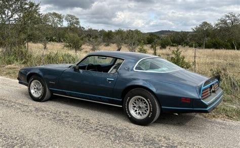 Nautilus Blue 4 Speed 1977 Pontiac Firebird Formula Barn Finds