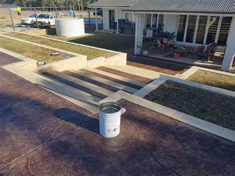 Concrete And Travertine Pool Surround Central Coast Pool Surrounds