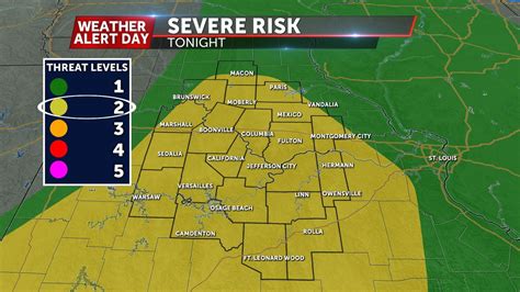 Weather Alert Day: Tracking strong to severe storms this evening ...