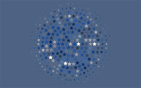 Light Blue Vector Texture With Beautiful Stars Vector Art At