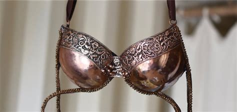 Custom Copper Metal Bra Etsy