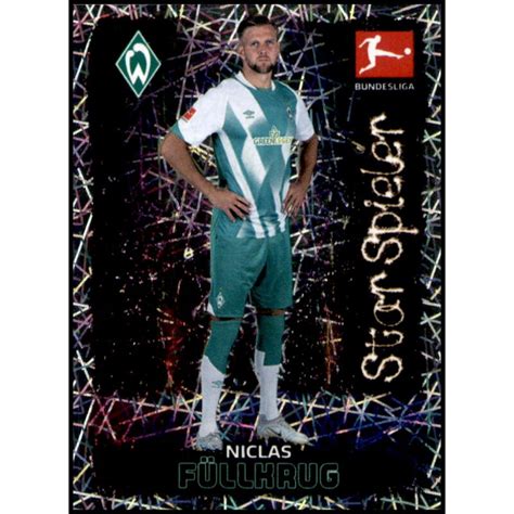 Topps Bundesliga 2022 23 Sticker 118 Niclas Füllkrug Star Spiel