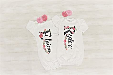 Twin Girls Clothes Twin Baby Girls Outfits Preemie Twins | Etsy