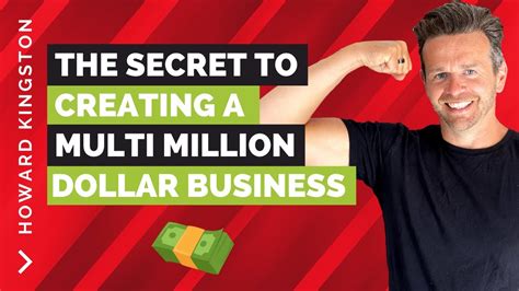 The Secret To Creating A Multi Million Dollar Business Youtube