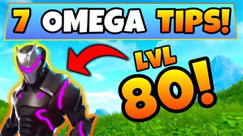 Fortnite Gameplay 7 TIPS To Get OMEGA LIGHTS ARMOR Level 80 Skin