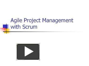 Ppt Agile Project Management With Scrum Powerpoint Presentation