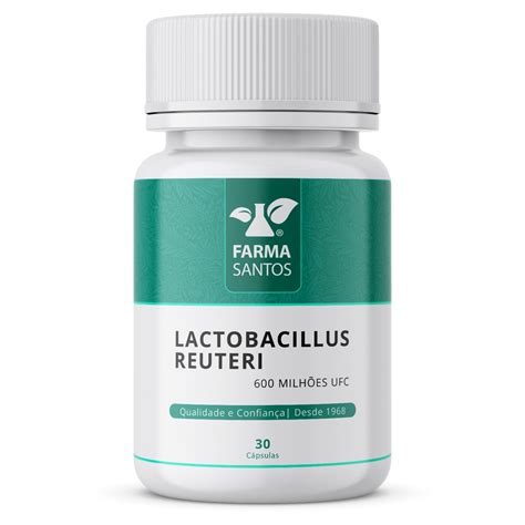 Lactobacillus Reuteri 600 Milhões Ufc 30 Cápsulas Shopee Brasil