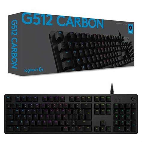 Logitech G512 Lightsync Rgb Mechanical Gaming Keyboard Carbon