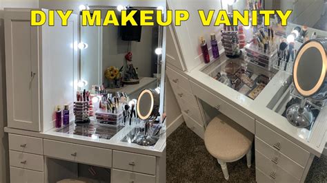 How To Diy Makeup Vanity | Saubhaya Makeup