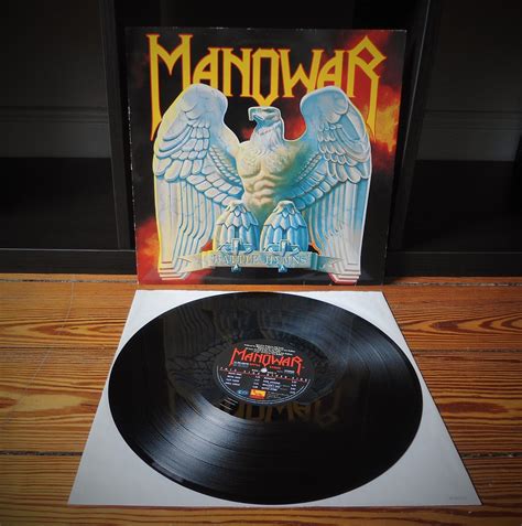 hardcore/metal vinyl: manowar - battle hymns