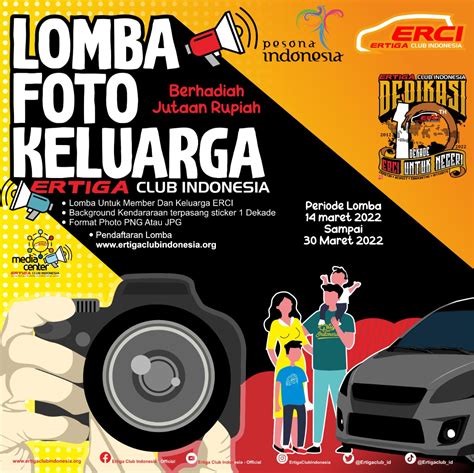 Lomba Foto Keluarga Ertiga Club Indonesia ERCI