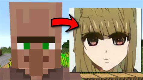 Minecraft Villager Anime Job