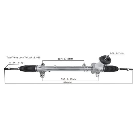 Lhd Manual Steering Rack C Power Steering Racks