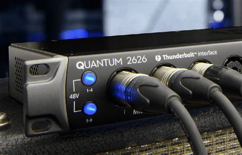 Neues Thunderbolt Audio Interface Quantum 2626 Film Tv Video De