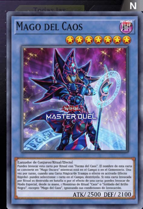 Mago Del Caos Carta Bonyou S Yu Gi Oh Master Duel