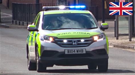 Mental Health Triage Ambulance Car Responding Siren Lights Youtube