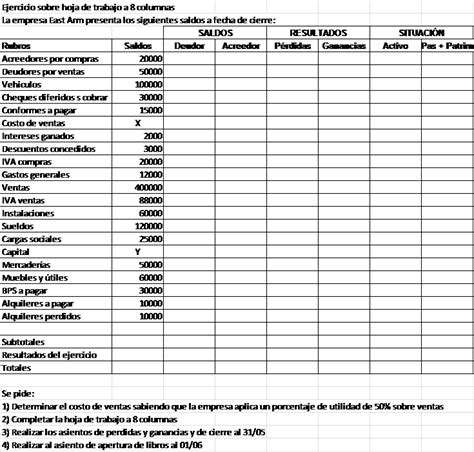 Hojas De Contabilidad Para Imprimir Gratis