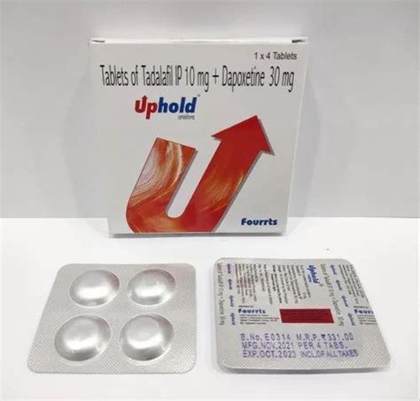 Uphold Tadalafil Dapoxetine Tablet At Box Erectile