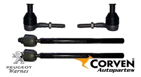 Kit 2 Precaps 2 Extremos Susp Corven Peugeot 207 C 1 4 Hdi