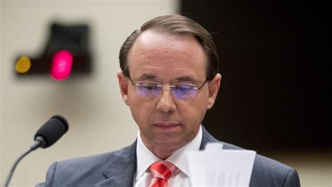 House Republicans Move To Impeach Deputy Attorney General Rod Rosenstein