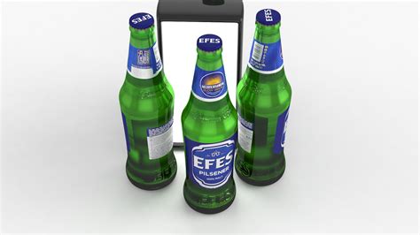 Beer Bottle Efes Pilsener Ml D Model Turbosquid