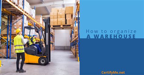 How To Organize Your Warehouse For Efficiency And Safety