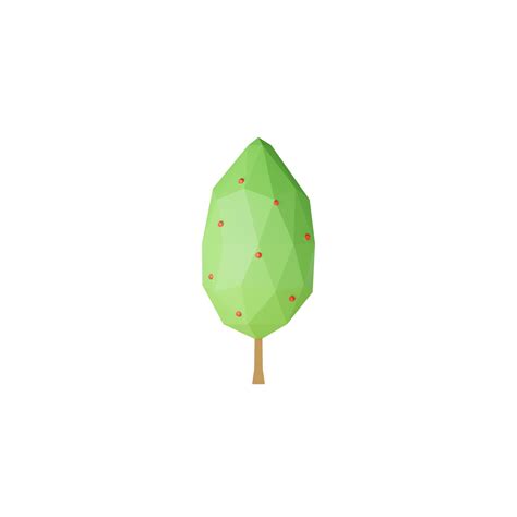 3d Isolated Green Tree 11349366 Png