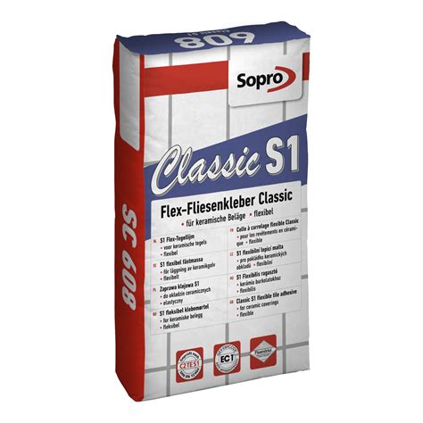 Sopro Flex Fliesenkleber Classic S Sopro Bauchemie Heinze De