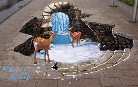 Optical Illusion Fascinating 3d Art By Nikolaj Arndt Design Swan