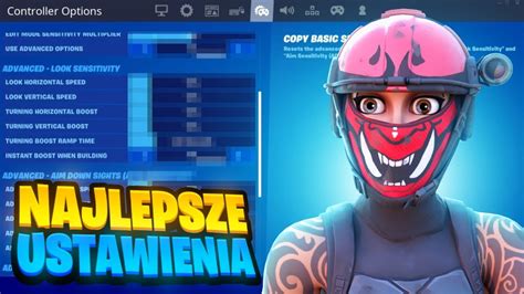 NAJLEPSZE USTAWIENIA Na PADZIE W FORTNITE YouTube