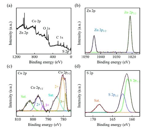 Xps Spectra Of Zn Co S Bhs A Full Scan B Zn 2p C Co 2p And D Download Scientific