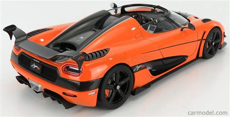 AUTOART 79023 Scale 1 18 KOENIGSEGG AGERA RS 2015 ORANGE BLACK