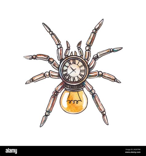 Steampunk Spider Tattoo