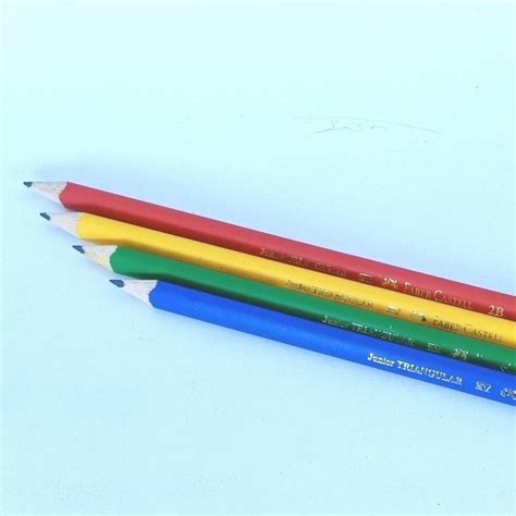 Jual Pensil 2B Faber Castell Junior Triangular Pensil Segitiga