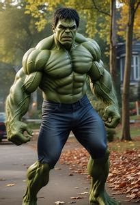 Hulk Costume Man Face Swap ID 2250847