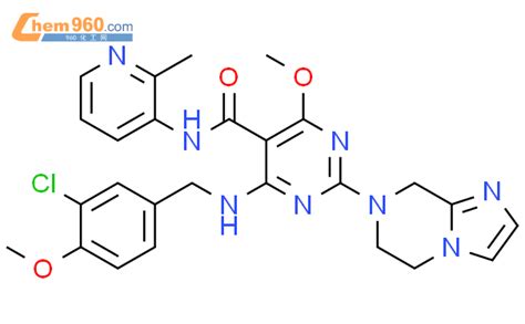 Pyrimidinecarboxamide Chloro Methoxyphenyl