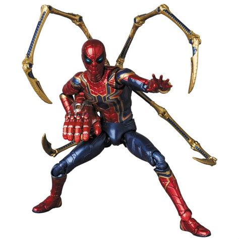 Iron Spider Actionfigur Mafex Avengers Endgame 15 Cm Sci Fi Corner