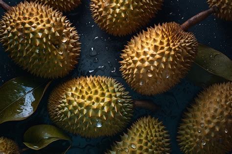 Premium AI Image | Durian fruit is a popular fruit in malaysia