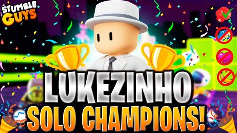 TORNEIO DO LUKEZINHO STUMBLE GUYS AO VIVO LUKEZINHO YouTube