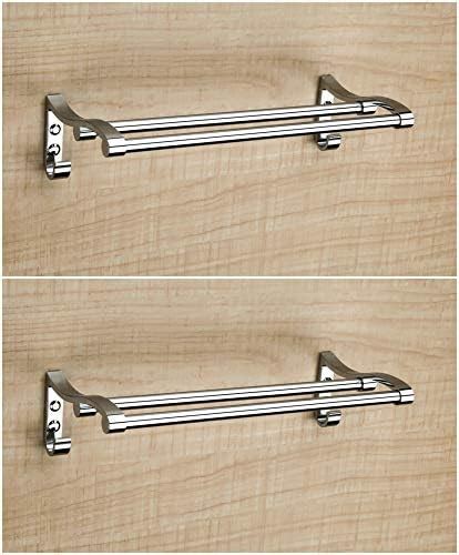 FORTUNE Wall Mounted Stainless Steel Towel Rack Towel Bar Towel Rod