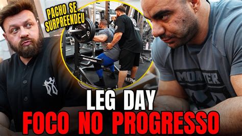 FOCADO NA EVOLUÇÃO LEG DAY PESADO RAFAEL BRANDÃO YouTube