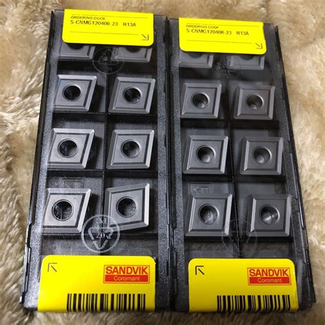 新品SANDVIK サンドビック 旋盤 チップ S CNMG 120408 23 H13A 2ケースの落札情報詳細 ヤフオク落札価格