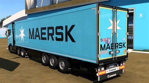 Peau Maersk Krone Cool Liner Ets Ets Mod Ats Mod