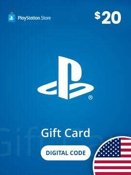 Buy PlayStation Network Gift Card 20 USD United States PSN CD Key K4G