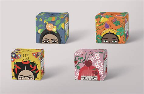 Tea packaging on Behance